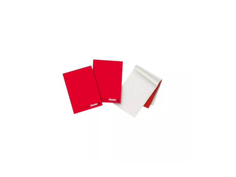 Blocco Collato Master Pigna - A4 - Bianco - 90 Fogli - 0208521BI (Rosso Conf.5) Blocco Collato Master Pigna - A4 - Bianco - 90 Fogli - 0208521BI (Rosso Conf.5)