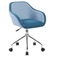 Sedia da Attesa Columbus Serena Group - Tessuto - E1077LB (Blu)