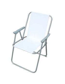 Sedia Pieghevole Relax Garden Friend - S1526011 (Bianco)