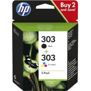Multipack Cartucce Originali HP 3YM92AE 303 (Nero e Colori Conf. 2)