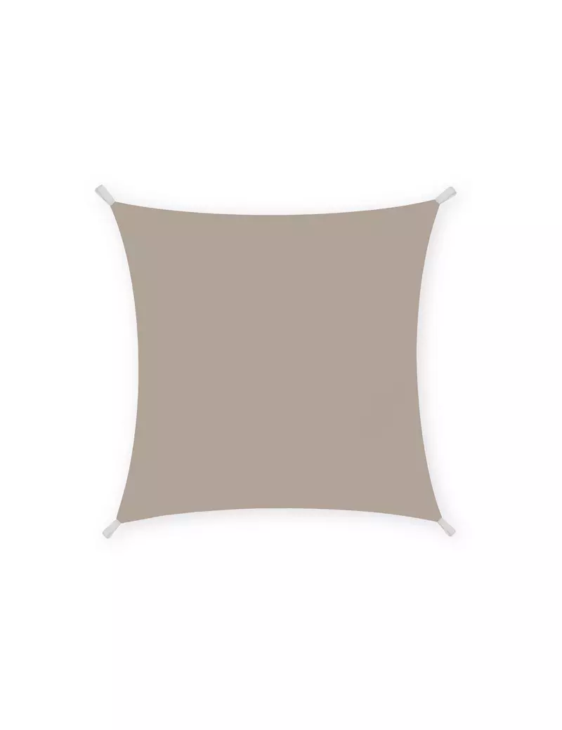 Tenda a Vela Ombreggiante Garden Friend - Quadrata - 3x3 m - T1699031 (Grigio Tortora) Tenda a Vela Ombreggiante Garden Friend - Quadrata - 3x3 m - T1699031 (Grigio Tortora)