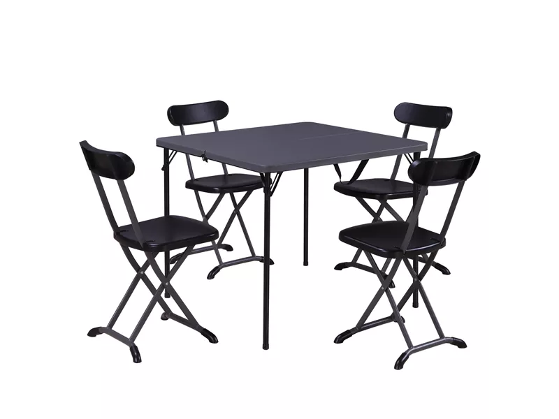 Set Pranzo per Esterni Horeca Garden Friend - Pieghevole - S1815086 (Conf. 5 Antracite)