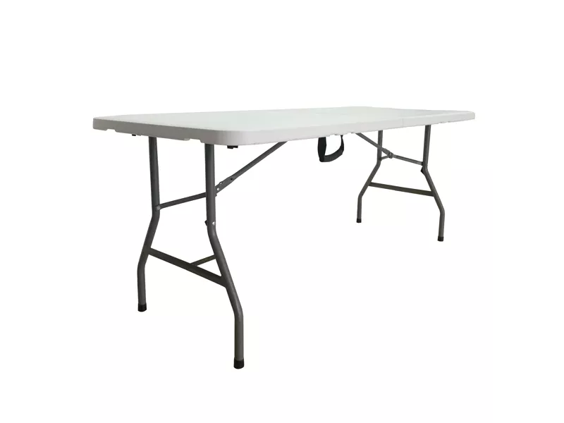 Tavolo Pieghevole in HDPE Garden Friend - 74x76x183 cm - T1714183 (Bianco) Tavolo Pieghevole in HDPE Garden Friend - 74x76x183 cm - T1714183 (Bianco)
