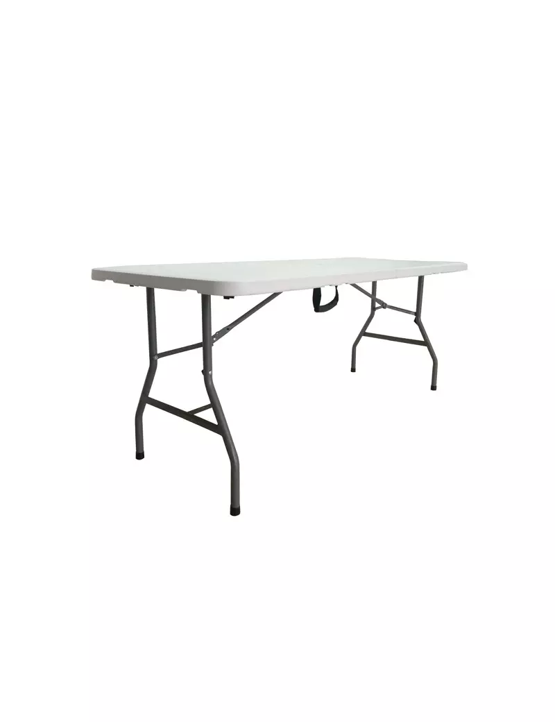 Tavolo Pieghevole in HDPE Garden Friend - 74x76x183 cm - T1714183 (Bianco) Tavolo Pieghevole in HDPE Garden Friend - 74x76x183 cm - T1714183 (Bianco)