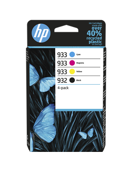 Multipack Cartucce Originali HP 6ZC71AE 932 933 (Nero e Colori Conf. 4)