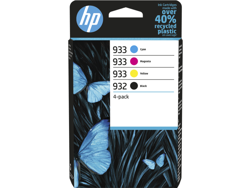 Multipack Cartucce Originali HP 6ZC71AE 932 933 (Nero e Colori Conf. 4) Multipack Cartucce Originali HP 6ZC71AE 932 933 (Nero e Colori Conf. 4)