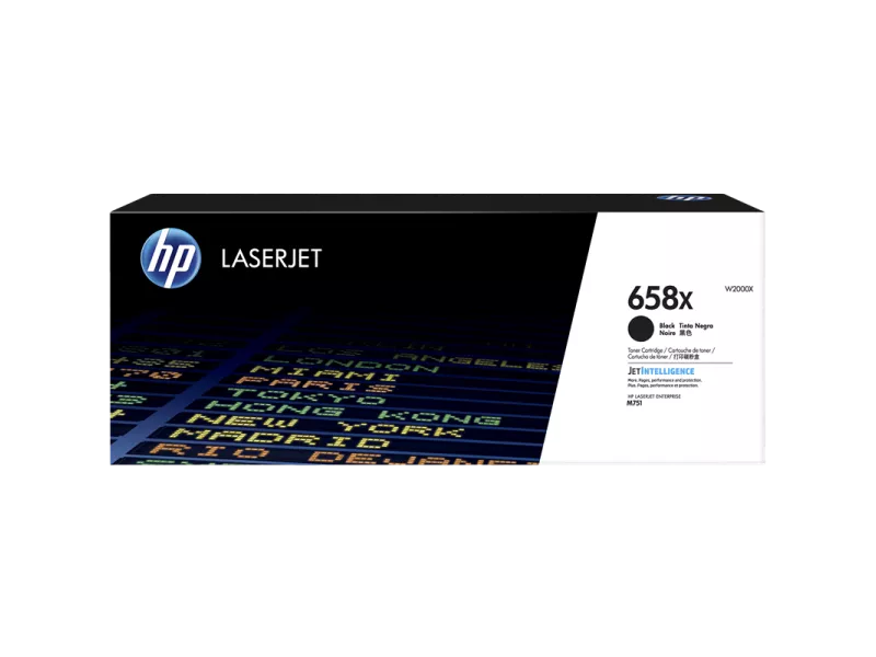 Toner Originale HP W2000X 658X (Nero 33000 pagine)