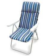 Poltroncina Relax Ischia Garden Friend - P1548102 (Bianco e Blu)