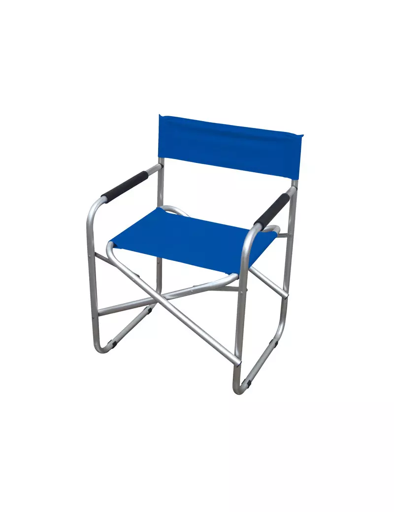 Sedia Pieghevole da Regista Garden Friend - S1622027 (Blu) Sedia Pieghevole da Regista Garden Friend - S1622027 (Blu)