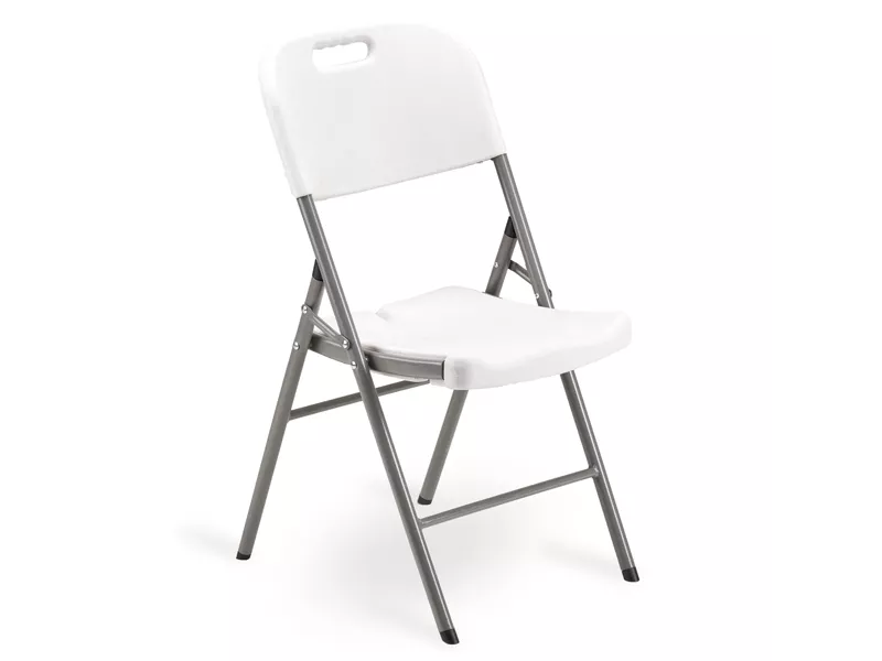 Sedia Pieghevole in HDPE Garden Friend - S1714186 (Bianco)