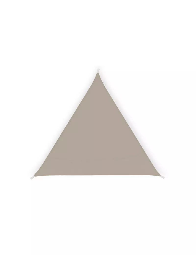 Tenda a Vela Ombreggiante Garden Friend - Triangolare - 3,6x3,6x3,6 m - T1699037 (Tortora)