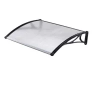 Pensilina in Policarbonato Garden Friend - 100x80 cm - P1327004 (Trasparente Alveolare)