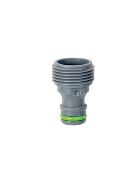 Adattatore per Raccordo Tubo da 3/4" Verdemax - 9400 (Grigio e Verde)