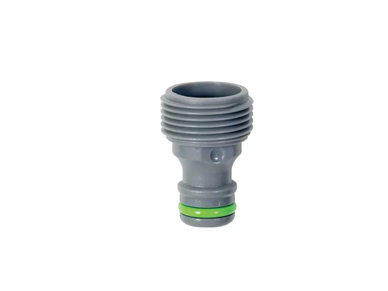 Adattatore per Raccordo Tubo da 3/4" Verdemax - 9400 (Grigio e Verde)