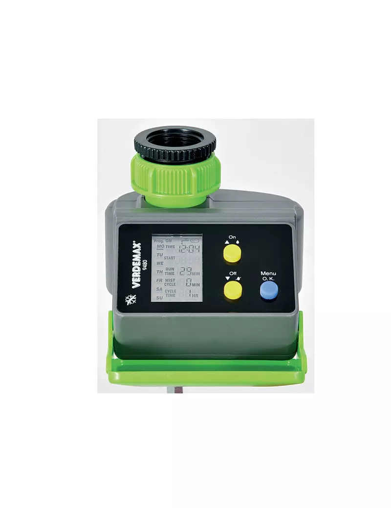 Centralina Digitale per Irrigazione Verdemax - 9480 (Grigio e Verde) Centralina Digitale per Irrigazione Verdemax - 9480 (Grigio e Verde)