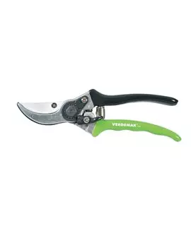 Forbici da Giardino By-Pass Verdemax - Standard - 4135 (Nero e Verde)