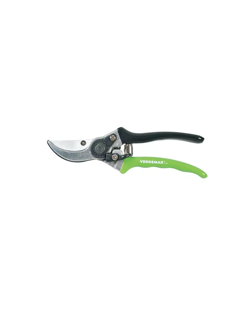 Forbici da Giardino By-Pass Verdemax - Standard - 4135 (Nero e Verde) Forbici da Giardino By-Pass Verdemax - Standard - 4135 (Nero e Verde)