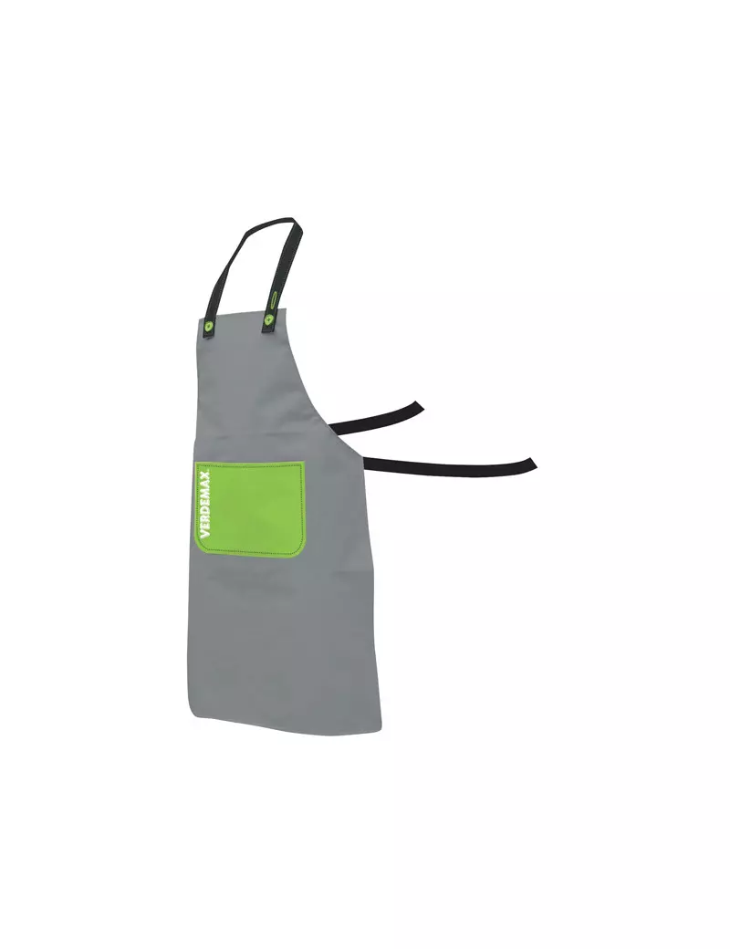 Grembiule in Poliestere Verdemax - 5000 (Grigio e Verde) Grembiule in Poliestere Verdemax - 5000 (Grigio e Verde)