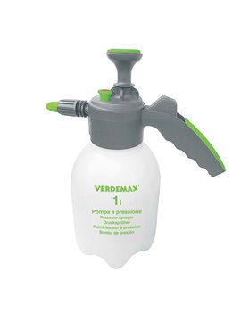 Pompa a Pressione Verdemax - Manuale - 1 Litro - 5922 (Bianco)