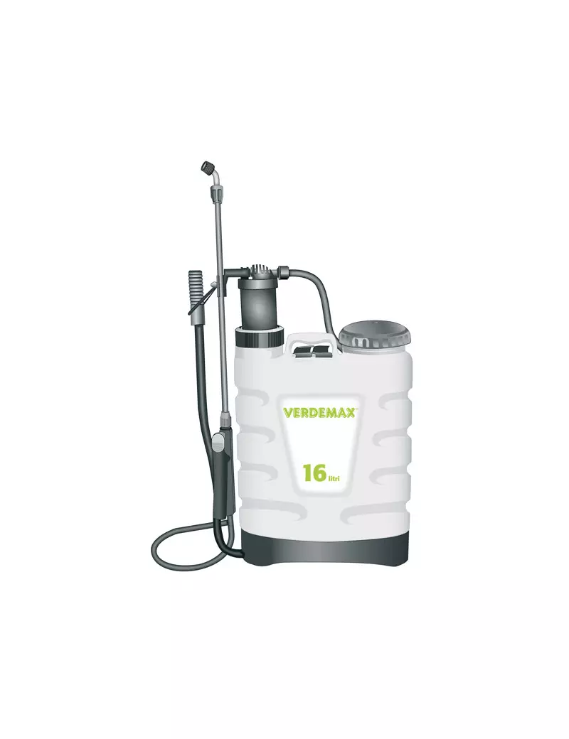 Pompa a Zaino Verdemax - Meccanica - 16 Litri - 5979 (Bianco) Pompa a Zaino Verdemax - Meccanica - 16 Litri - 5979 (Bianco)