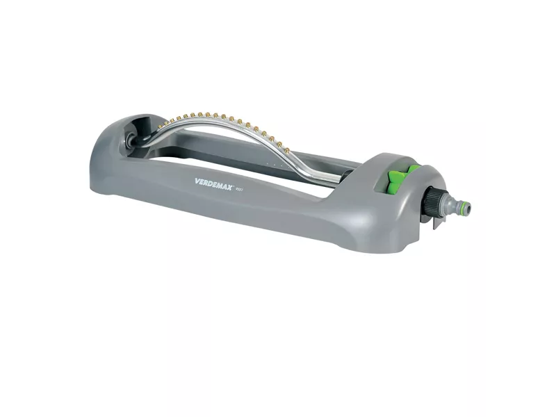 Irrigatore Oscillante Verdemax - Max 320 mq - 9551 (Grigio e Verde)