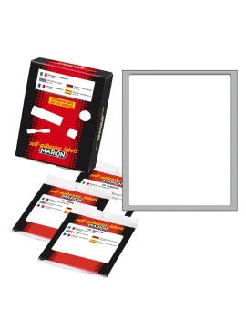 Etichette Adesive Markin - A4 - 142x110 mm - 11054 (Bianco Conf. 10)