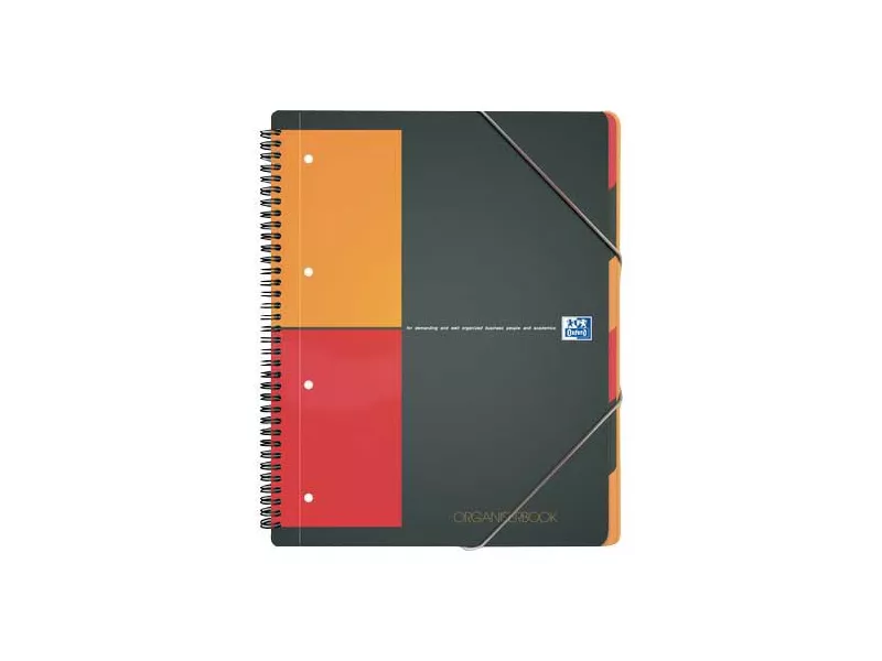 Blocco Spiralato Organiserbook Intenational Oxford - A4+ - 5 mm - 100102777 (Grigio) Blocco Spiralato Organiserbook Intenational Oxford - A4+ - 5 mm - 100102777 (Grigio)