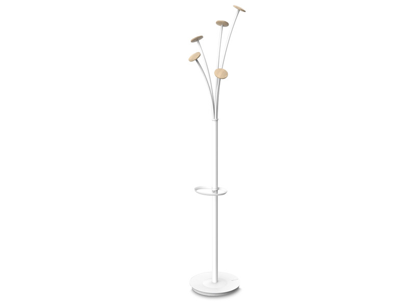 Appendiabiti da Terra Festival BC Alba - 5 Posti - 175 cm - PMFESTW BC (Bianco e Legno) Appendiabiti da Terra Festival BC Alba - 5 Posti - 175 cm - PMFESTW BC (Bianco e Legno)