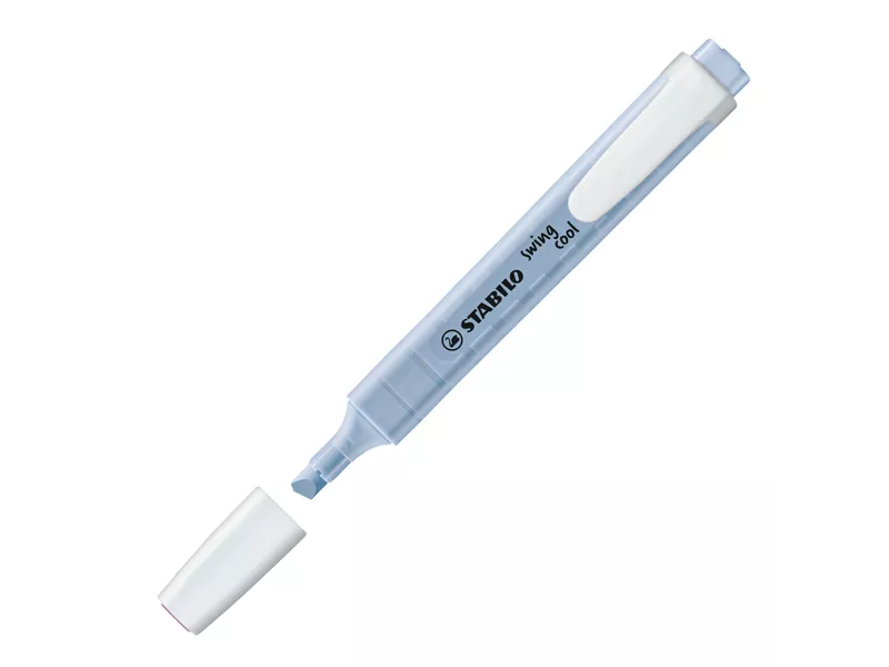 Evidenziatore Swing Cool Pastel Stabilo - 1-4 mm - 275/111-8 (Azzurro Ghiaccio Conf. 10)