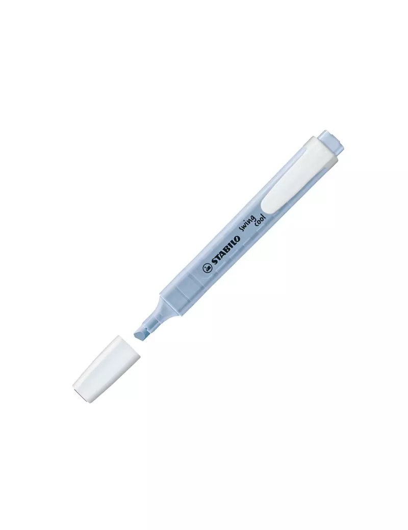 Evidenziatore Swing Cool Pastel Stabilo - 1-4 mm - 275/111-8 (Azzurro Ghiaccio Conf. 10) Evidenziatore Swing Cool Pastel Stabilo - 1-4 mm - 275/111-8 (Azzurro Ghiaccio Conf. 10)