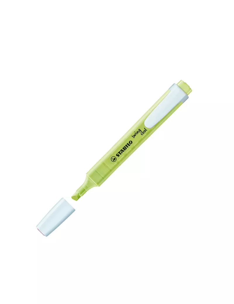 Evidenziatore Swing Cool Pastel Stabilo - 1-4 mm - 275/133-8 (Lime Conf. 10) Evidenziatore Swing Cool Pastel Stabilo - 1-4 mm - 275/133-8 (Lime Conf. 10)