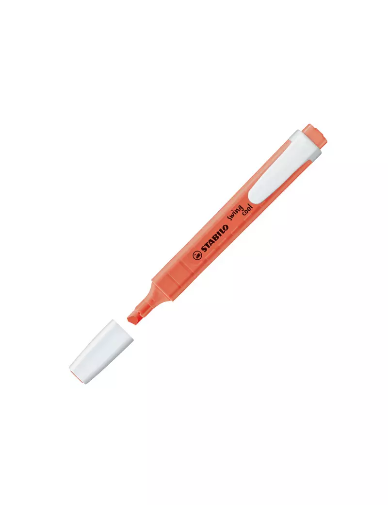 Evidenziatore Swing Cool Pastel Stabilo - 1-4 mm - 275/140-8 (Rosa Corallo Conf. 10) Evidenziatore Swing Cool Pastel Stabilo - 1-4 mm - 275/140-8 (Rosa Corallo Conf. 10)