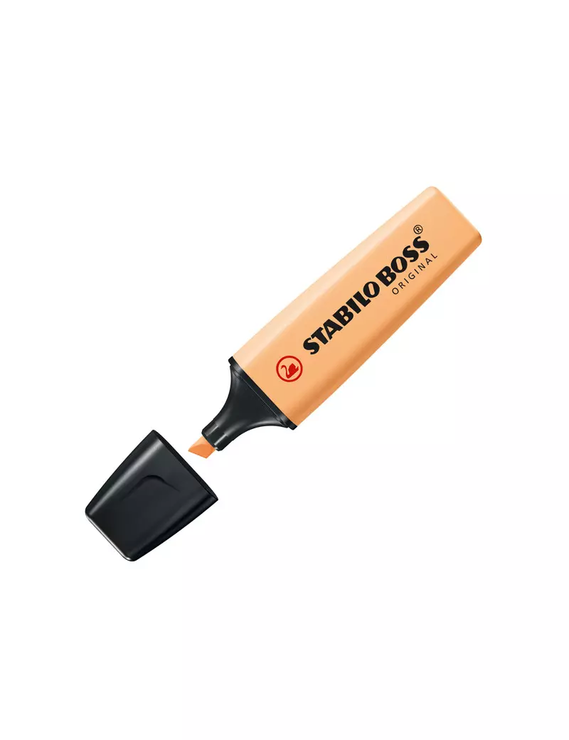 Evidenziatore Boss Pastel Stabilo - 2-5 mm - 70/125 (Arancione Papaya Conf. 10) Evidenziatore Boss Pastel Stabilo - 2-5 mm - 70/125 (Arancione Papaya Conf. 10)