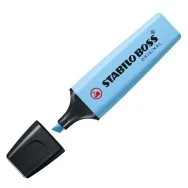 Evidenziatore Boss Pastel Stabilo - 2-5 mm - 70/112 (Azzurro Cielo Conf. 10)