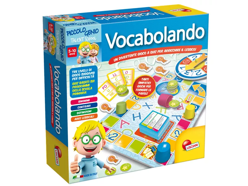 Vocabolando Piccolo Genio Talent School Lisciani - 48878