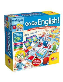 Go-Go English Piccolo Genio Talent School Lisciani - 48892