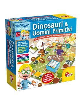 Dinosauri e Uomini Primitivi Piccolo Genio Talent School Lisciani - 48922