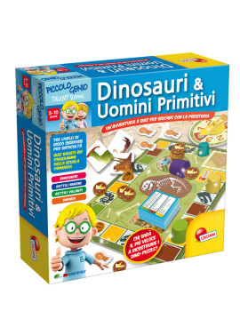 Dinosauri e Uomini Primitivi Piccolo Genio Talent School Lisciani - 48922