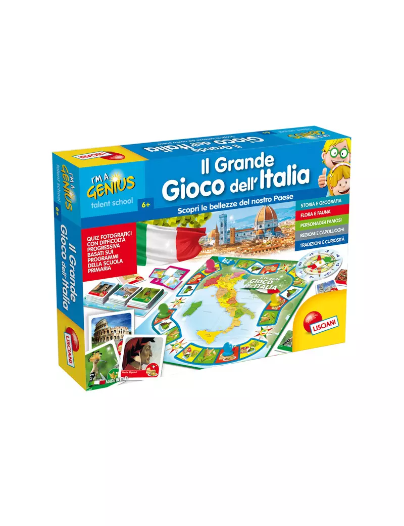 Dinosauri e Uomini Primitivi Piccolo Genio Talent School Lisciani - 56453 Dinosauri e Uomini Primitivi Piccolo Genio Talent School Lisciani - 56453