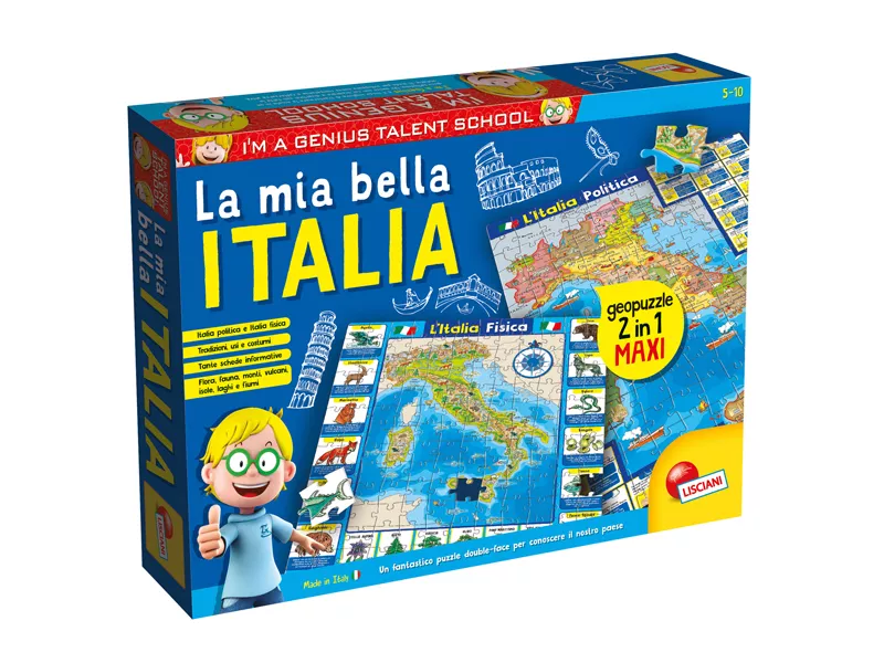 La Mia Bella Italia Piccolo Genio Talent School Lisciani - 80571