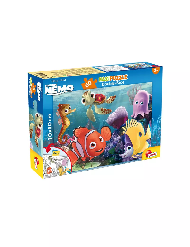 Puzzle Disney Nemo Lisciani - 60 pezzi - 48243 Puzzle Disney Nemo Lisciani - 60 pezzi - 48243