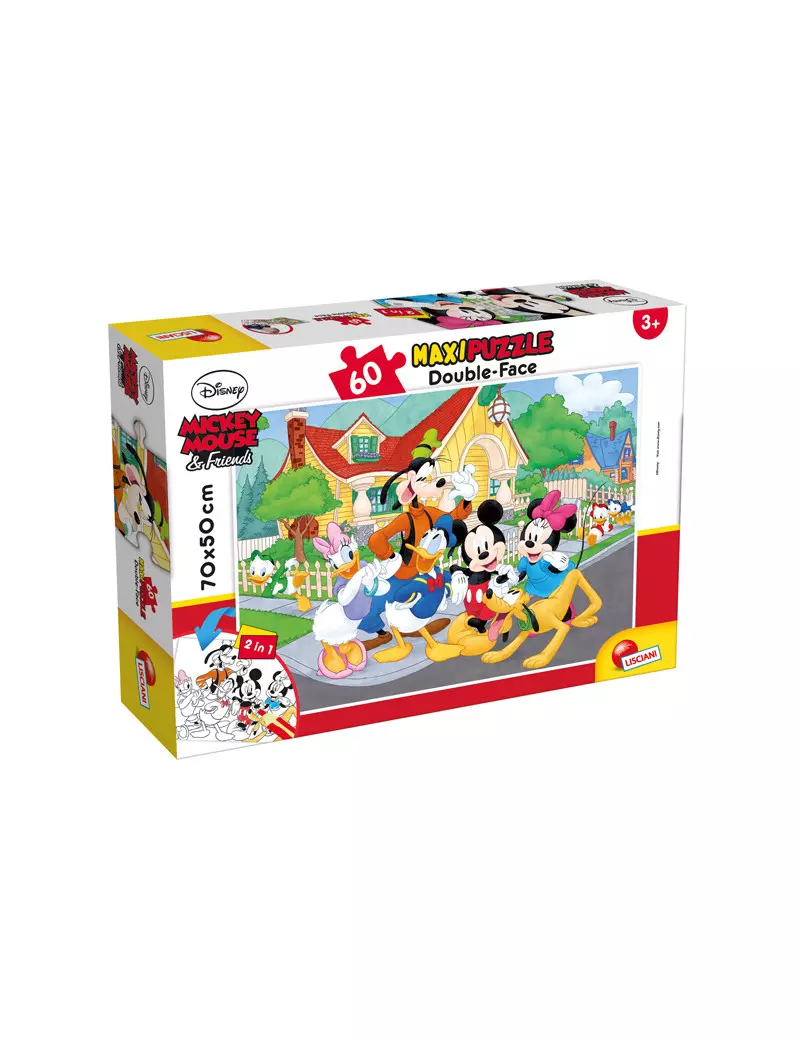 Puzzle Disney Mickey Lisciani - 60 pezzi - 66728