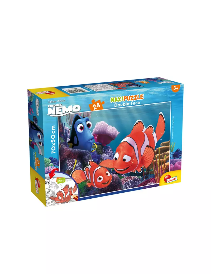 Puzzle Disney Nemo Lisciani - 24 Pezzi - 74112 Puzzle Disney Nemo Lisciani - 24 Pezzi - 74112