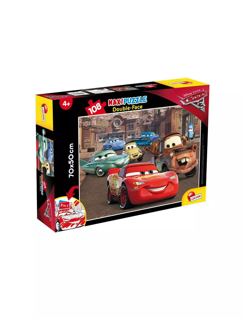 Puzzle Disney Cars 3 Racer Lisciani - 108 Pezzi - 63963