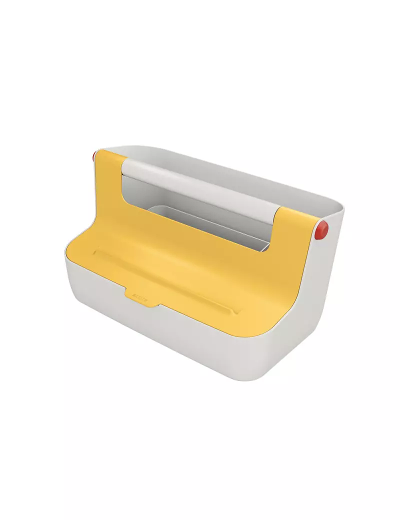 Portaoggetti con Maniglia Cosy Leitz - 61250019 (Giallo) Portaoggetti con Maniglia Cosy Leitz - 61250019 (Giallo)