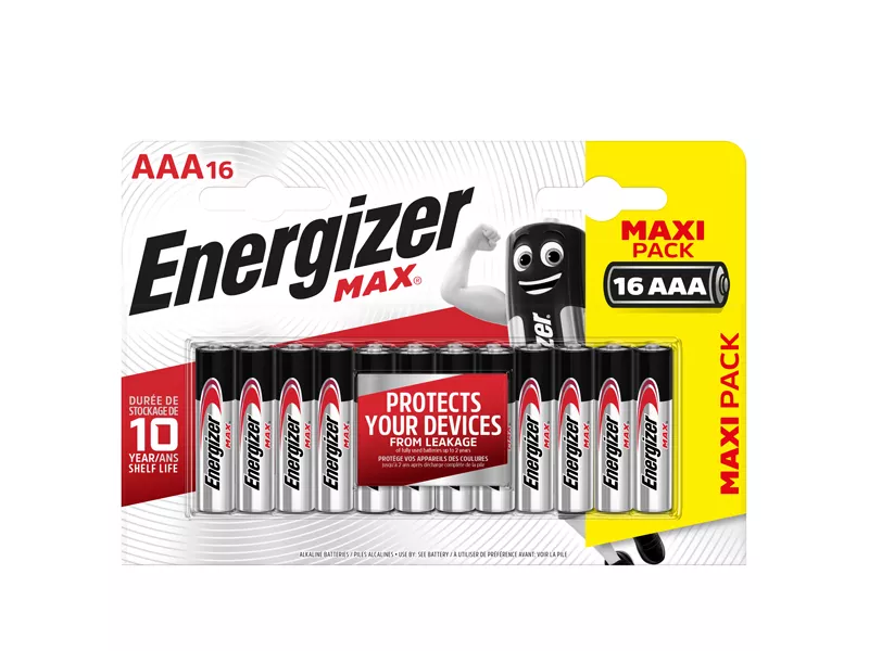 Pile Energizer Max - Ministilo AAA - E301539300 (Conf. 16)