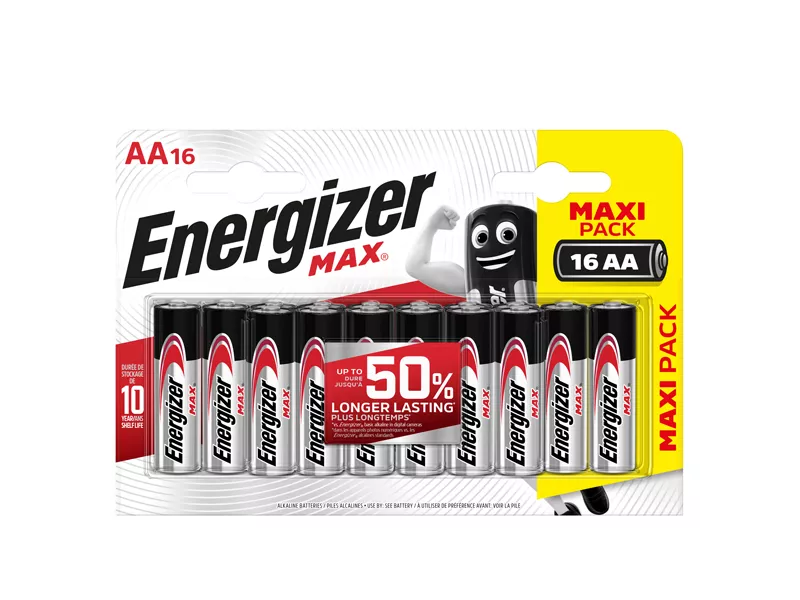 Pile Energizer Max - Stilo AA - E301533100 (Conf. 16)