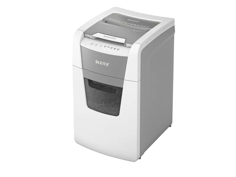 Distruggidocumenti a Microframmenti IQ Autofeed 150 P5 Leitz - 2x15 mm - 80140000 (Bianco)