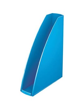 Portariviste WoW Leitz - 27,2x7,3x31,8 cm - 52771036 (Blu Metallizzato)