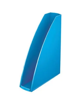 Portariviste WoW Leitz - 27,2x7,3x31,8 cm - 52771036 (Blu Metallizzato)